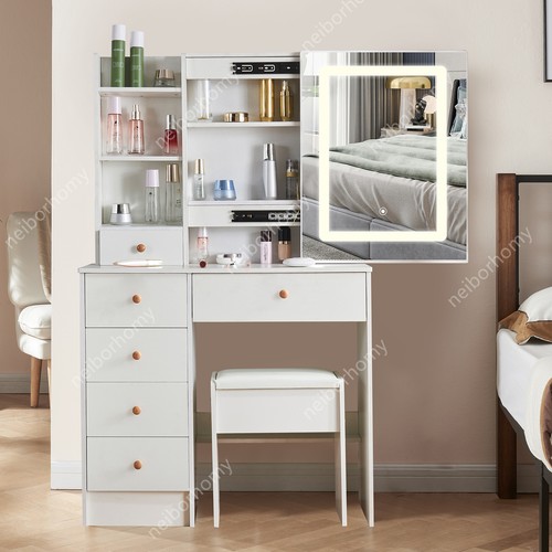 Small vanity desk makeup - vanity,